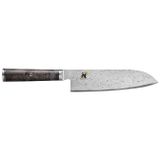 ZWILLING Miyabi 5000 MCD 67 Santoku Knife - 18cm - Steel Blade - Wooden Handle