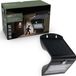 LED's Light Lampe solaire LED d'extérieur avec détecteur de mouvement - 400 lm - Noir