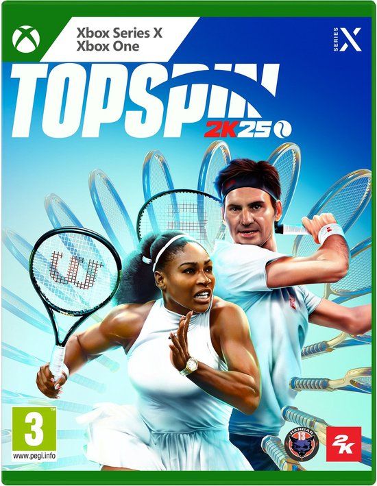 TopSpin 2K25 - Standard Edition - Xbox Series X/Xbox One - Blu-ray