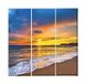 Homemania Wandfoto, 3-delig, natuur en landschappen per woonkamer, kinderkamer, meerkleurig, 69 x 3 x 50 cm, HM203PKNV-12, polyester, hout