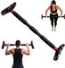 Relaxdays Barre de traction - réglable - 66-100 cm - noir
