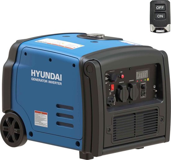 Hyundai Hyundai HY3200SEi benzine generator / inverter aggregaat 3200W