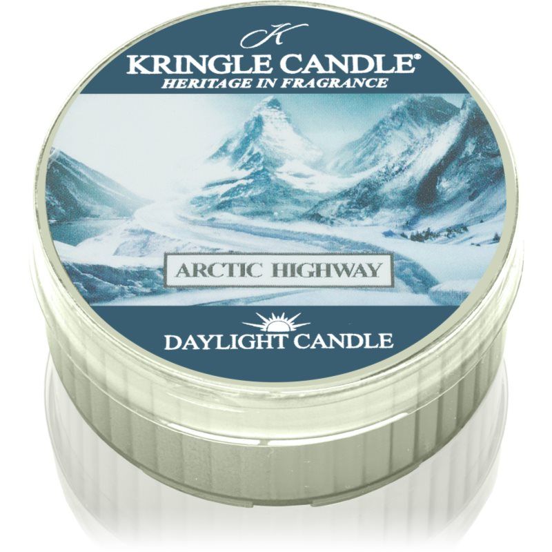 Kringle Candle Arctic Highway Kleine Geurkaars Daglicht 42g Wit