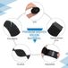 Merkloos / Sans marque Xiaomi Amazfit Bip nylon band - zwart - 42mm