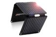 Innovate Draagbare oplader op zonne-energie, 21 W, 5 V, 3 A, max. met USB type C-A-aansluiting, inklapbaar en waterdicht