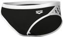 Arena M Icons Swim Briefs Solid black-white