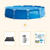 Intex Rond Frame Zwembad - 366 x 76 cm - Blauw