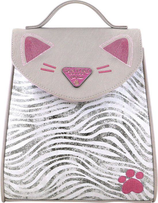 Gorjuss Ruby Wild Rugtas - Grijs - 23 x 11 x 27 cm