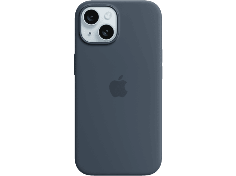 Apple Apple Iphone 15 Siliconenhoesje Met Magsafe - Stormblauw