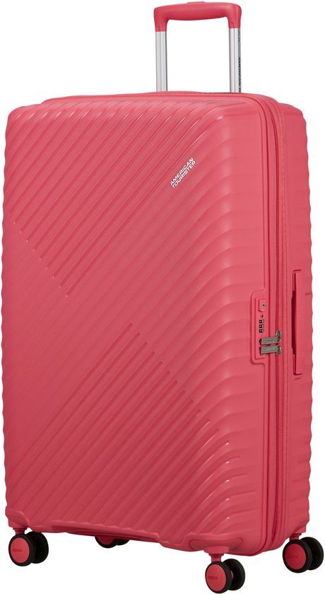 American Tourister Koffer - Diablast 4 wiel spinner L 78/31 uitbreidbaar - TSA lock - 98 l - Pink Glitch