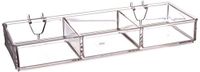 Azar Displays 225503-2pack 3-compartiment lade voor Pegboard/Slatwall (Pack van 2)