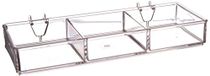 Azar Displays 225503-2pack 3-compartiment lade voor Pegboard/Slatwall (Pack van 2)