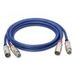 Oehlbach XXL Series 1 X 1.5m XLR Audio Cable Blue