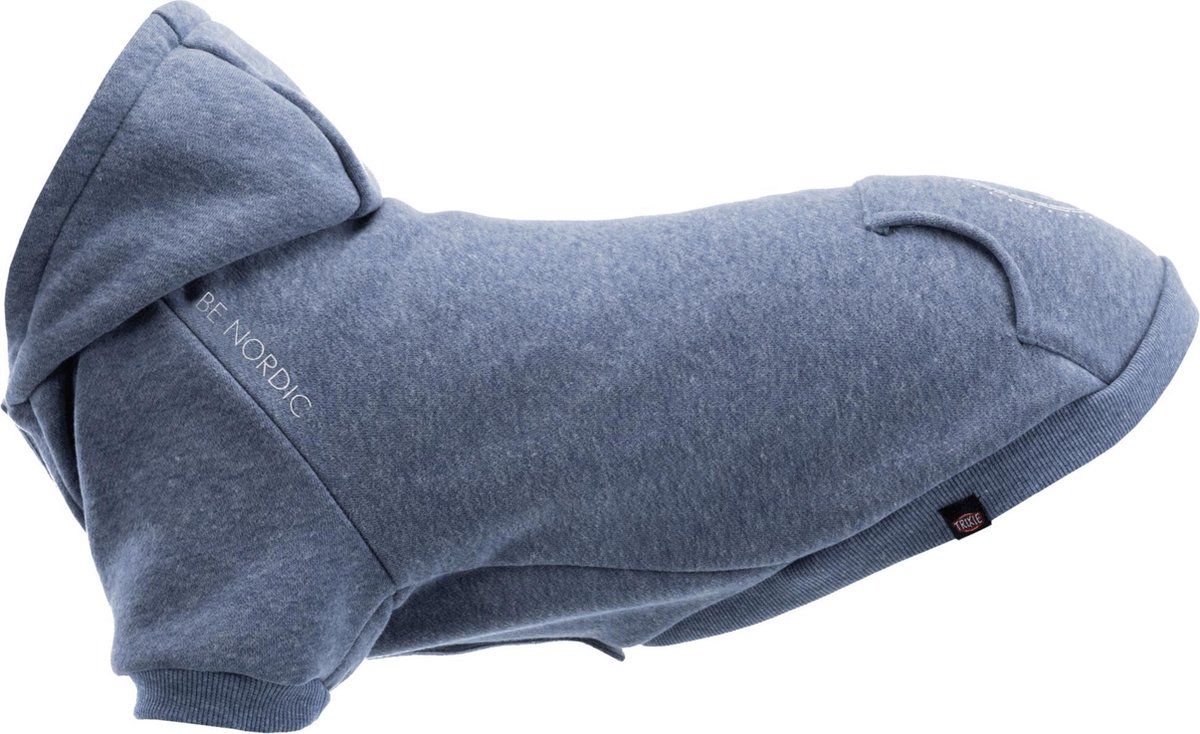 TRIXIE be nordic hondentrui hoodie flensburg blauw 45 cm