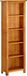 vidaXL Boekenkast met 5 schappen 45x22x140 cm massief eikenhout