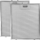 Merkloos Solidchoice - Aluminium Mesh Filter voor Afzuigkappen (Pack van 2)