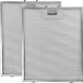 Merkloos Solidchoice - Aluminium Mesh Filter voor Afzuigkappen (Pack van 2)