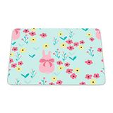 Bonamaison Rechthoekige muismat met digitale print, antislip onderkant, voor kantoor en thuis, 22 x 18 cm