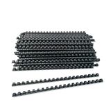 Spiraal 10mm A4 21ringen zwart verpakking 100 stuks