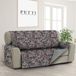 PETTI Artigiani Italiani - 4-zitsbankhoes, bankhoes, dubbelzijdig, vuilafstotend, kleur Animal 02, 100% Made in Italy