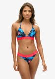 Superdry Classic Bikinibroekje met Logo Dames Navy Paradise XL