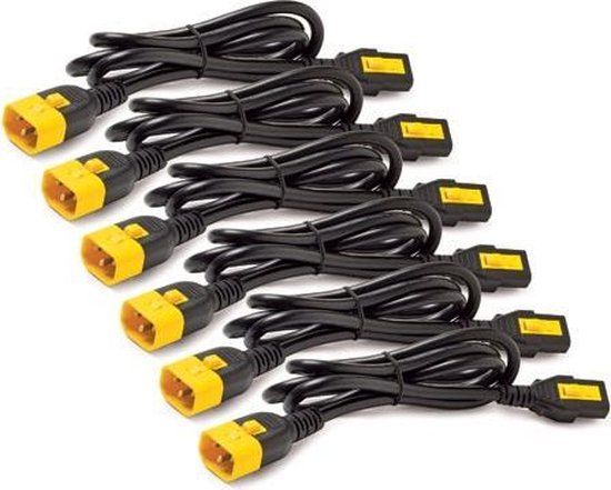 APC AP8702S-NA electriciteitssnoer Zwart 0,61 m C13 stekker C14 stekker
