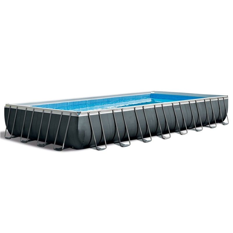 Intex Ultra XTR Rectangular Frame Pool Set - 975 x 488 x 132 cm - Black