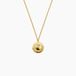 Histoire d'Or Gladen Collier Acier Jaune Aventurine