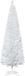 HOMCOM Kerstboom Kunststof, Metaal Ø55 x 180H cm Wit