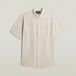 G-Star Raw Chemise décontractée Regular Fit en Coton à Manches Courtes Blanc XL