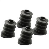 WAGNER QuickClick® kunststof glijders, set van 4 stuks, zwart
