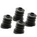 WAGNER QuickClick® kunststof glijders, set van 4 stuks, zwart