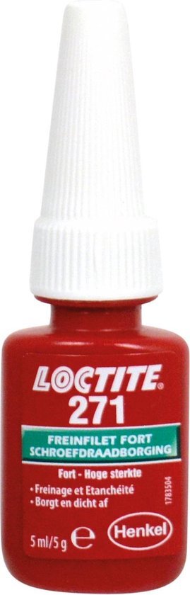 Loctite 271 draadborgmiddel 5 ml