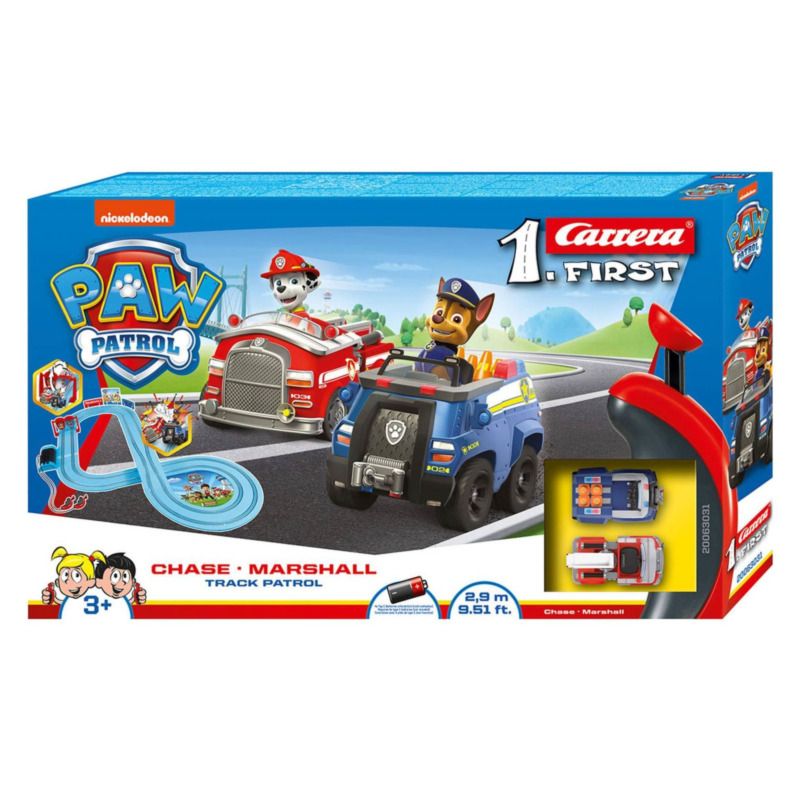 Carrera First PAW Patrol Track Patrol - Racebaan