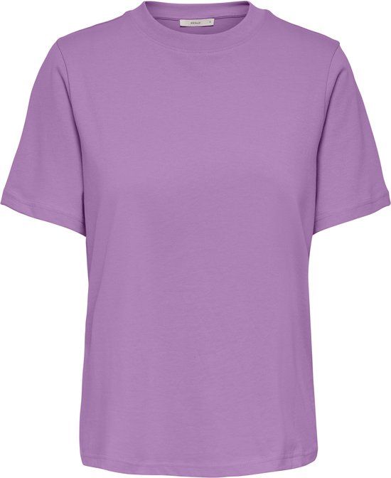 ONLY ONLMONJA S/S TEE JRS NOOS T-shirt Dames M Lila