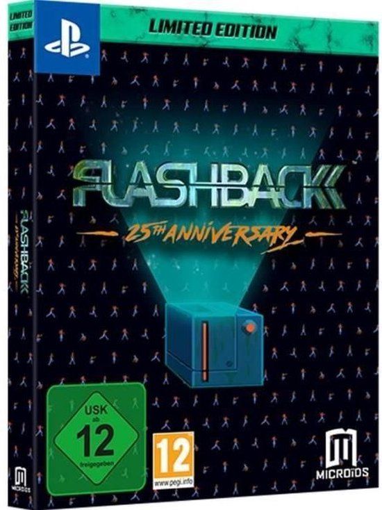 Merkloos Flashback 25th Anniversary Collector's Edition - PS4 - Action/Adventure Game