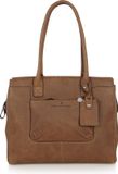 Castelijn & Beerens Carisma Laptoptas 15,6 inch Cognac