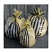 Hanfare TSYB/1 Tiger Stripe Clinical Waste Sacks, Geel, 70 L (Pack van 50)