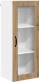 vidaXL Wandkast PORTO Artisan Eiken 40 x 31 x 100 cm