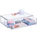 STORi Audrey lade organisatrice empilable en plastique transparent