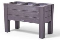 Jardinière en plastique - 66 cm - Marron