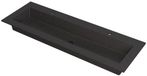 Wastafel INK Kraft Wastafel Enkele Bak 2 Kraangaten - 1400x450x10 mm - Quartz Zwart
