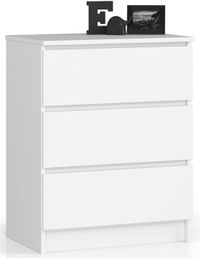Akord Ladekast K60 met 3 Lades Wit