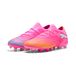 PUMA Chaussure de football FUTURE 9 FUSION FG/AG Unisexe, Chaussures, Rose, 44