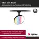 Paulmann 230V-railsysteem lamp URail 7.5 W Zwart (mat)