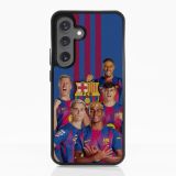 FC Barcelone Coque officielle avec design 3D des joueurs et blason du club