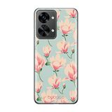 ERT GROUP mobiel telefoonhoesje voor Oneplus NORD 2T 5G origineel en officieel erkend Babaco patroon Flowers 016