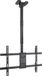 TooQ LPCE1186TSLI-B TV-bevestiging Plafondmontage Zwart