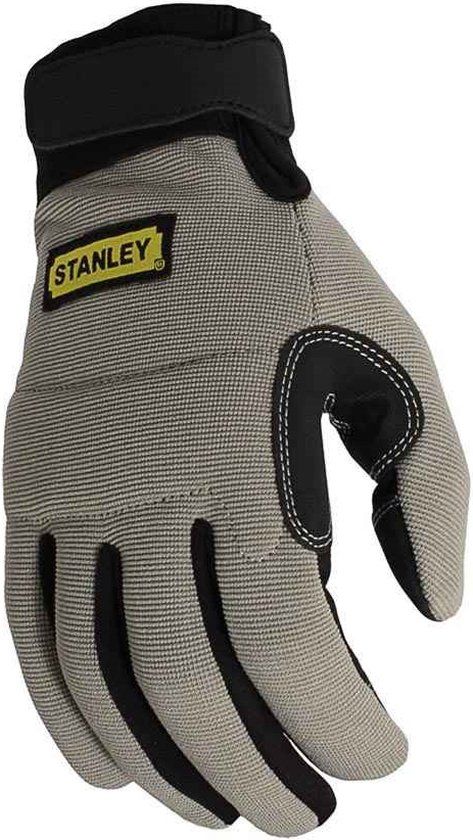 Stanley SY660L Werkhandschoenen - Maat 10 - Zwart/Geel