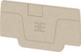 Weidmüller AEP 2C 2.5 - Plaque d'extrémité - 50 pc(s) - Beige